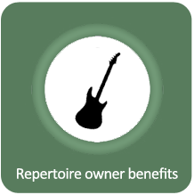 Repertoire owner benefits